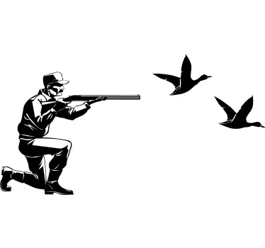 Autocolantes de pássaros e aves Caçador de pássaros - TenStickers