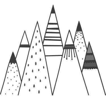 Autocolantes Decorativos de Natureza Montanhas nórdicas cinzentas - TenStickers