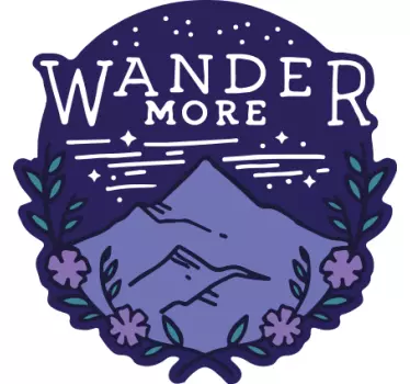 Autocolantes Decorativos de Natureza Caminhadas nas montanhas - TenStickers