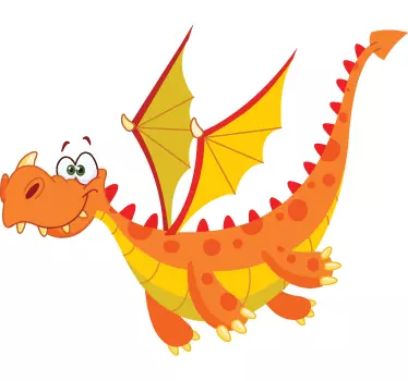 Autocolante infantil Dragão - TenStickers