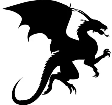 Autocolante decorativo para motas Capacete de dragão - TenStickers