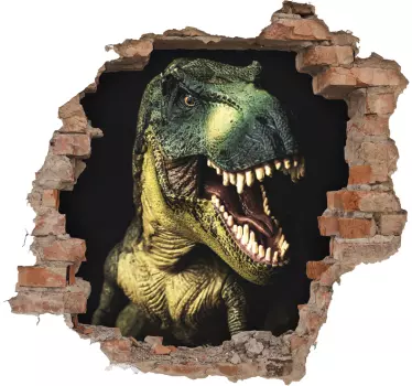 Autocolantes de dragões e dinossauros 3d lenticular - TenStickers