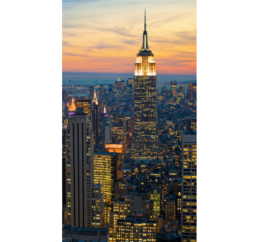 Vinil para frigorífico Horizonte de manhattan - TenStickers