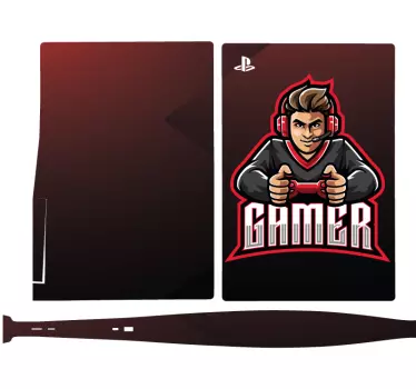 Vinil Skin para PlayStation Modelo de logotipo gamer esport - TenStickers
