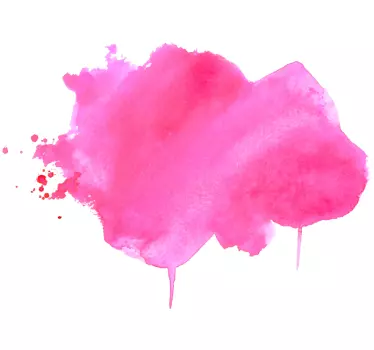 Autocolantes decorativos de padrões abstratos Mancha rosa - TenStickers