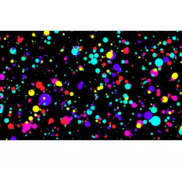 Vinil para móveis Cores explosões de kallax - TenStickers