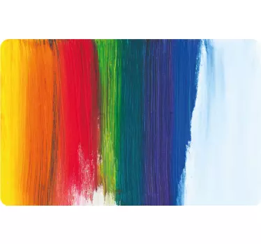 Autocolante decorativo para PC Respingo de gotejamento de arco-ír - TenStickers