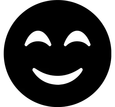 Autocolantes decorativos de pessoas Cara feliz - TenStickers