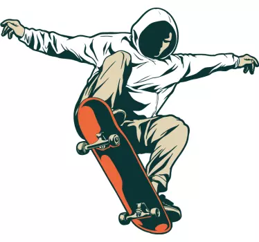 Autocolantes decorativos de outros desportos Salto de skate - TenStickers