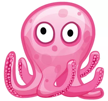 Autocolante decorativo infantil polvo cor-de-rosa - TenStickers
