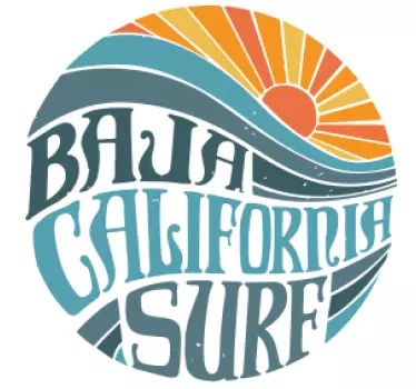 Autocolantes decorativos Vintage Surf baja califórnia - TenStickers