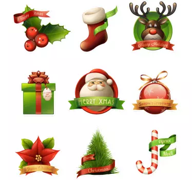 Adesivos de natal - TenStickers