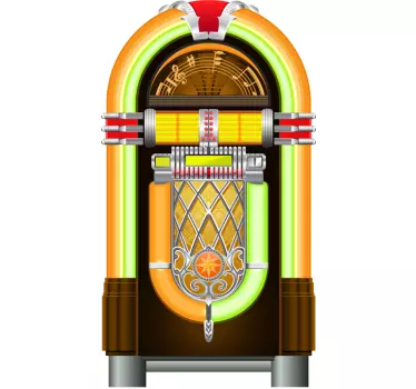 Vinil decorativo Jukebox Vintage - TenStickers