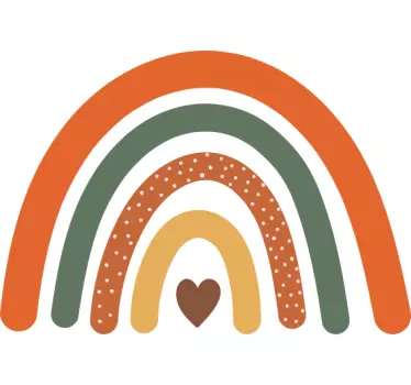 Vinil originais Arco-íris em cores diferentes - TenStickers