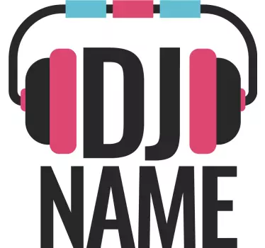 Autocolantes decorativos para quarto infantil Logotipo da música  - TenStickers