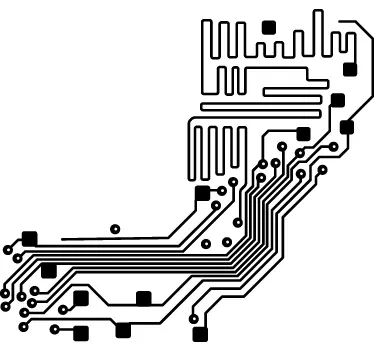 Adesivo de circuito eletrónico - TenStickers