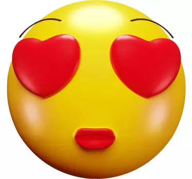 Autocolante para bebé olhos de coração - TenStickers