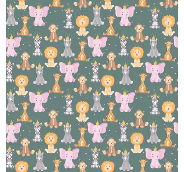 Vinil para móveis produtode animais fofos - TenStickers