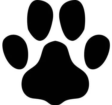 Autocolante animal em forma de pata - TenStickers