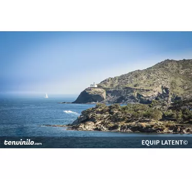 Vinil fotomural autocolante Costa Brava - TenStickers