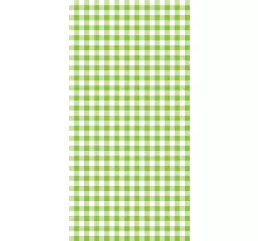 Vinil para frigorífico produtoxadrez verde - TenStickers