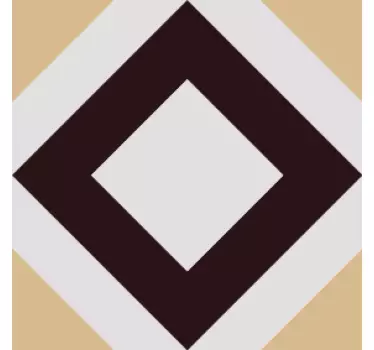 Adesivos azulejos Padrão de cimento vintage quadrado - TenStickers
