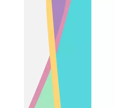 Vinil para frigorífico Blocos coloridos de cor de fundo - TenStickers