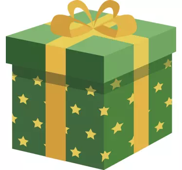 Autocolantes de Natal autocolante de presente de natal - TenStickers