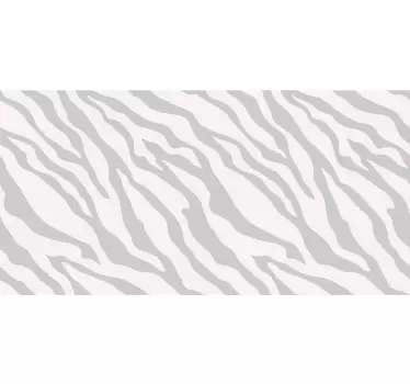 Vinil para móveis Padrão zebra cinza claro - TenStickers