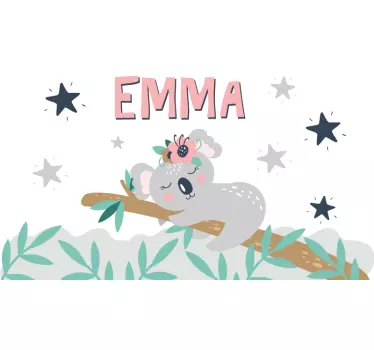 Autocolante para bebé sonhos de coala - TenStickers