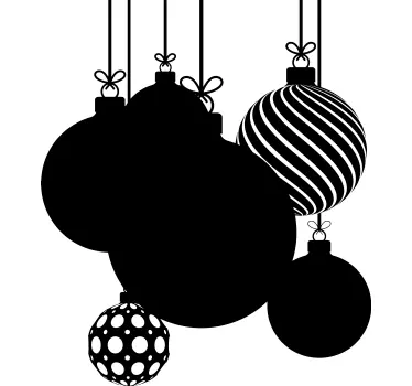 Autocolante animal decorações de natal suspensas - TenStickers