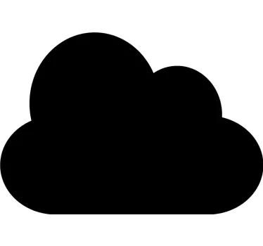 Autocolante de parede nuvens brancas - TenStickers