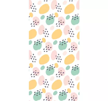 Vinil para móveis Formas de Vinil decorativoem tons pastel - TenStickers