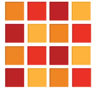 Friso autocolante decorativo azulejos - TenStickers