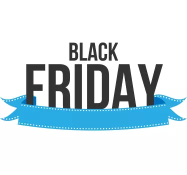 Sticker decorativo Black Friday - TenStickers
