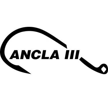 Autocolante personalizável gancho de pescador - TenStickers