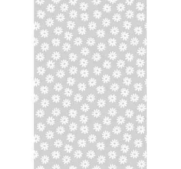 vinil decorativo para janelasfloral - TenStickers