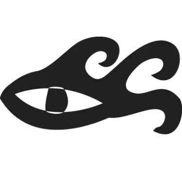 Autocolante étnico olho egípcio - TenStickers