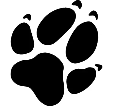Vinil decorativo pata cão - TenStickers