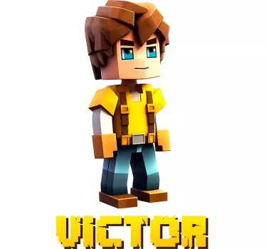 Autocolante de videojogos criança - TenStickers