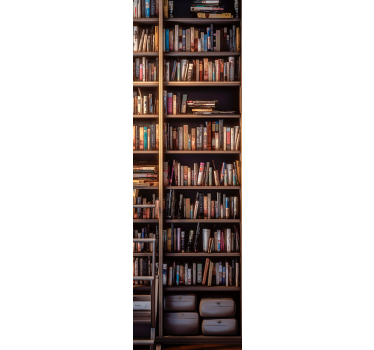 Autocolante para portas prateleiras de biblioteca fechadas - TenStickers