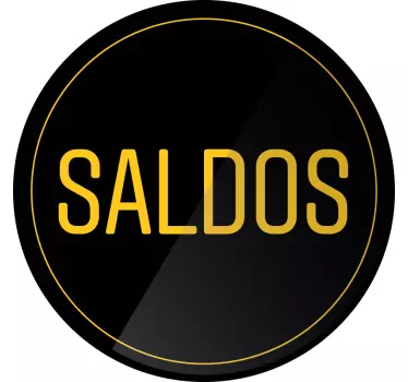 Autocolante Promoções promoção de formato circular - TenStickers