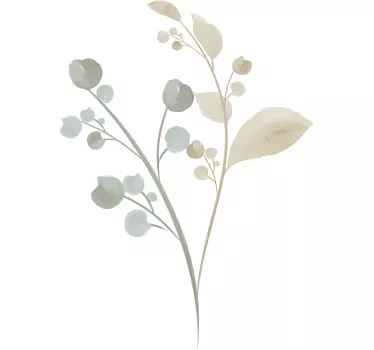 Autocolante para banho aquarela - TenStickers