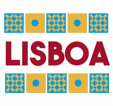 Vinil decorativo Lisboa Portugal - TenStickers