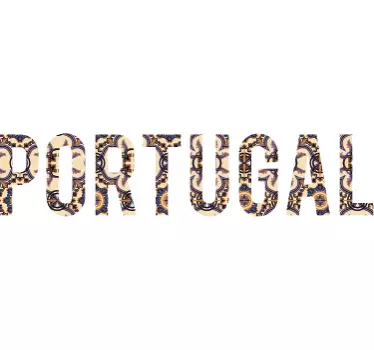 Vinil decorativo Portugal - TenStickers