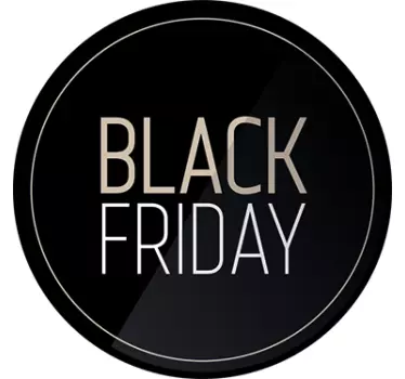 Adesivo elegante Black Friday - TenStickers