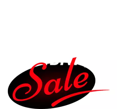 Vinil decorativo Black Friday sale - TenStickers