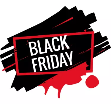 Autocolante moderno Black Friday - TenStickers