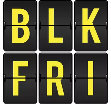 Vinil decorativo negócios Black Friday - TenStickers
