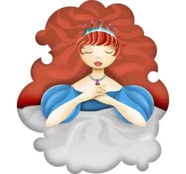 Adesivo bela adormecida - TenStickers